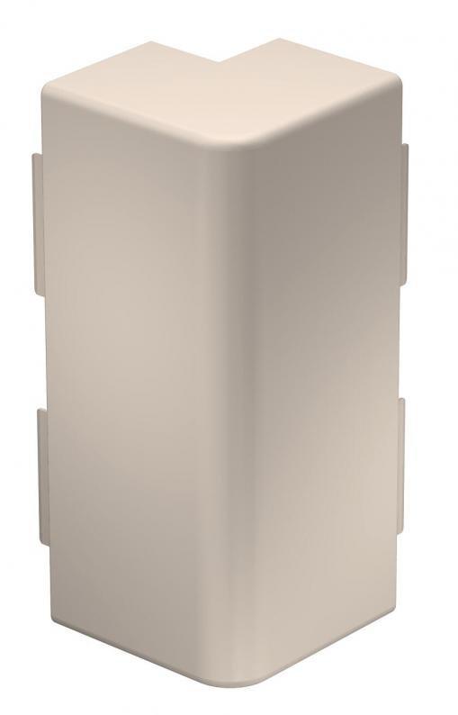 Außeneckhaube 60x230mm PVC cremeweiß 9001