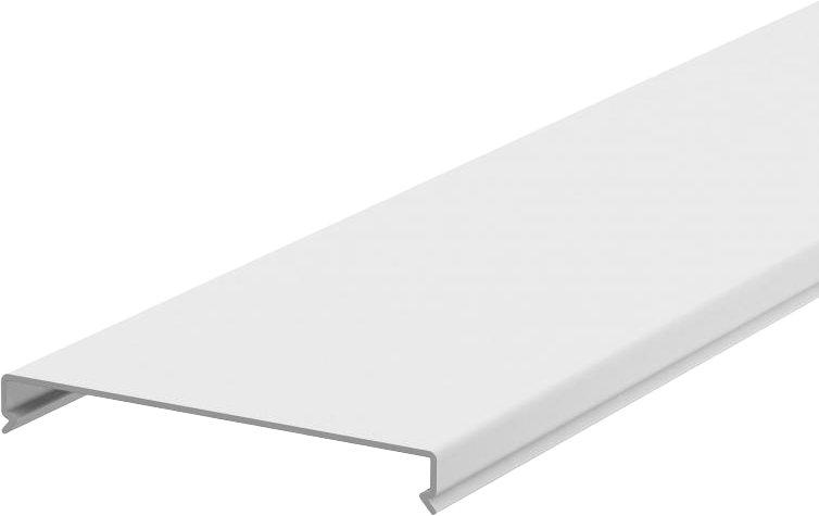 Oberteil für LKVH 125x2000 PC/ABS lichtgrau 7035
