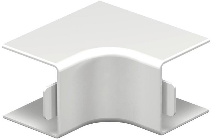 Inneneckhaube 25x25mm PVC lichtgrau 7035