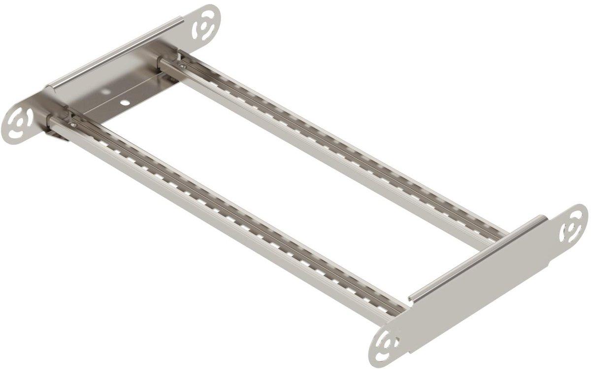 Gelenkbogenelement für Kabelleiter 60x500 A2 1.4301 2B