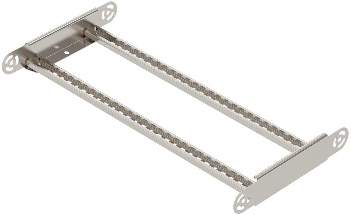 Gelenkbogenelement für Kabelleiter 60x600 A4 1.4401 2B