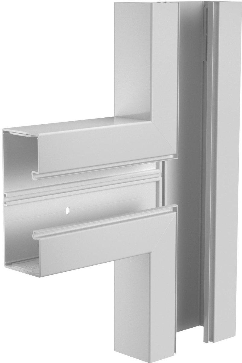 T-Stück 70x170mm PVC lichtgrau 7035