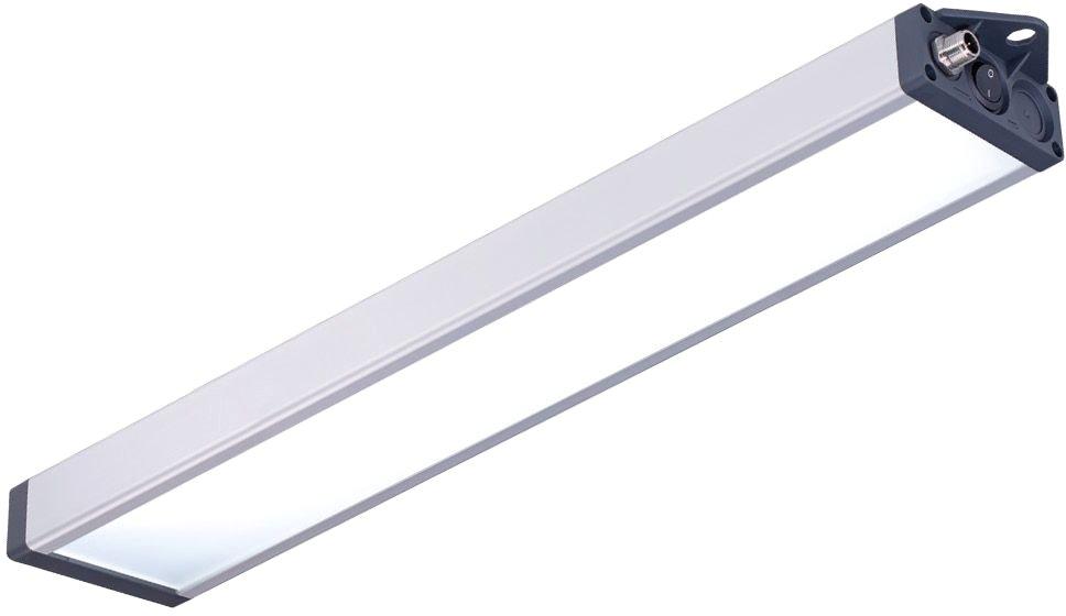 LED System- und Arbeitsplatzleuchte UNILED SL 1045 mm 24V DC Abdeckung Opalweiß