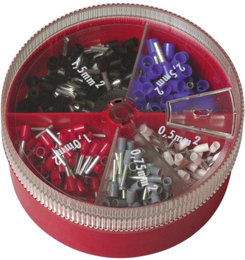 Aderendhülsen-Streudose isoliert FR DIN