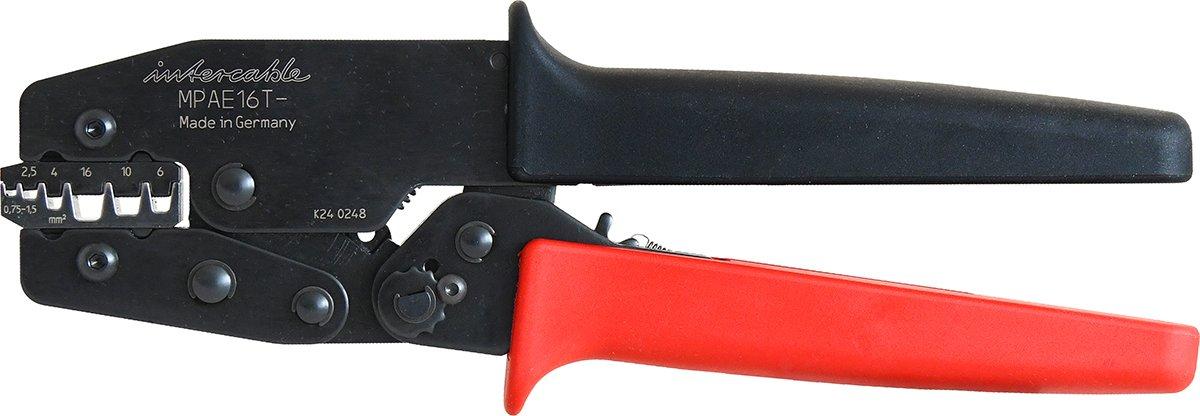 Mechanisches Presswerkzeug für Aderendhülsen 0,14-16mm² Trapez