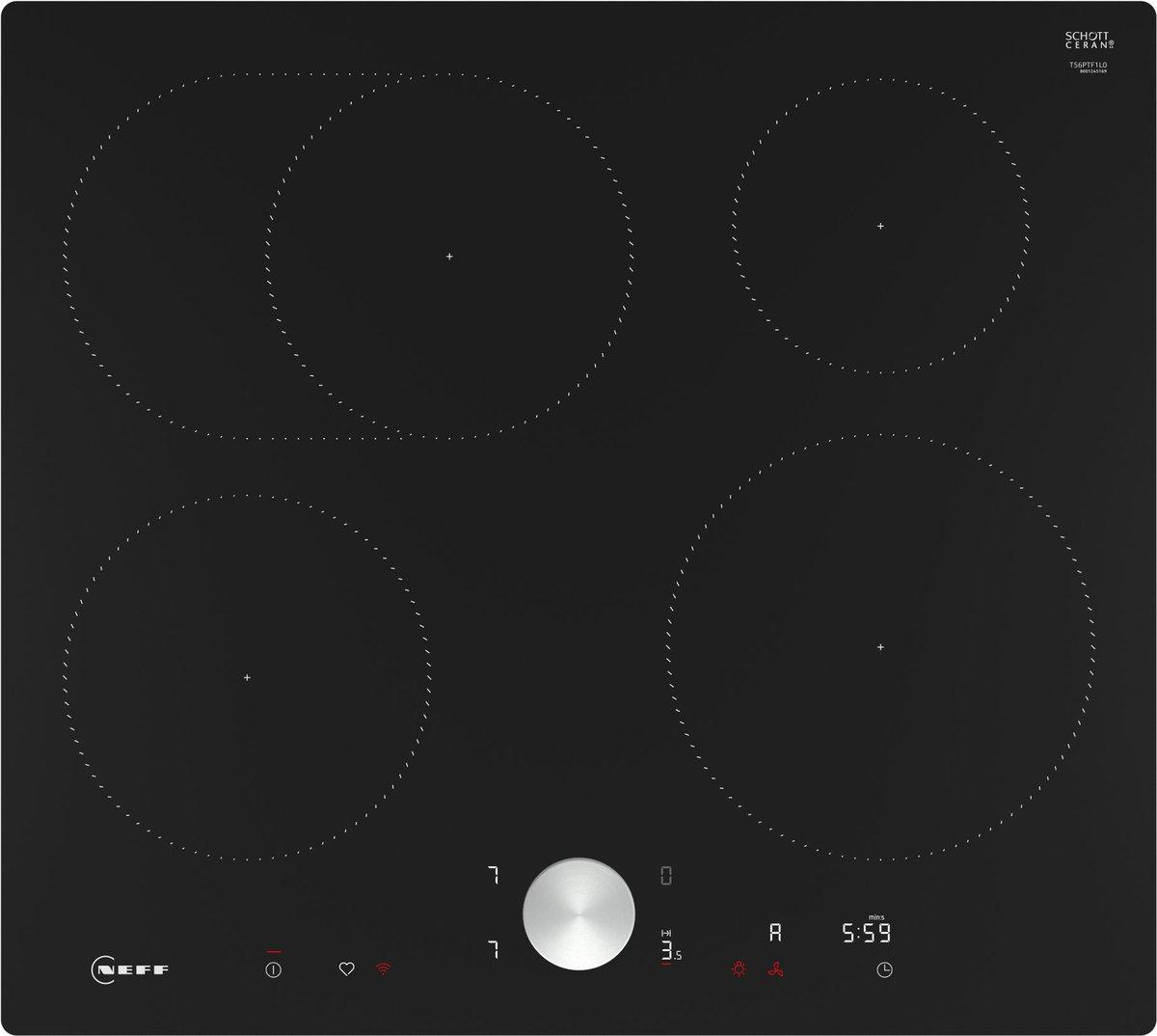 Induktionskochfeld flachbündig 60 cm T56PTF1L0