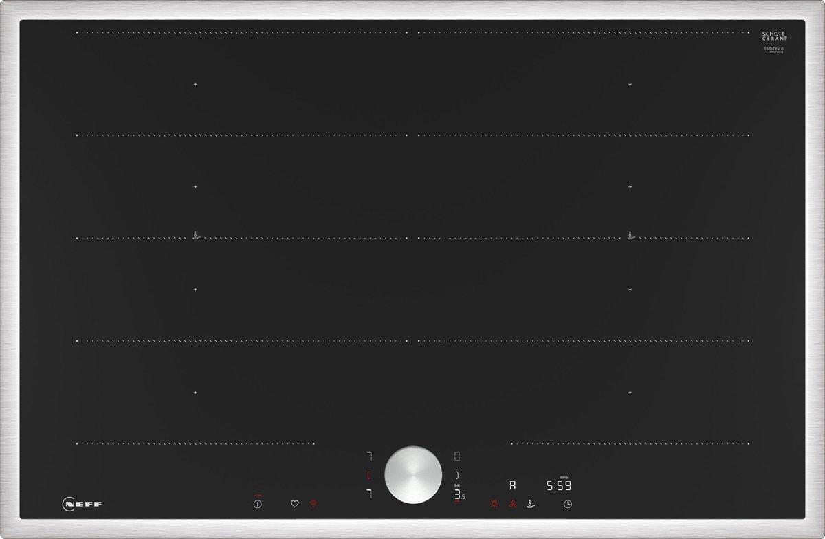 Induktionskochfeld mit Rahmen aufliegend 80 cm T68STY4L0