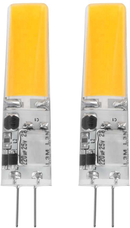 LED-G4-LED-SteckLampe 3,0W 2700K/320 G4-LED 2x3W
