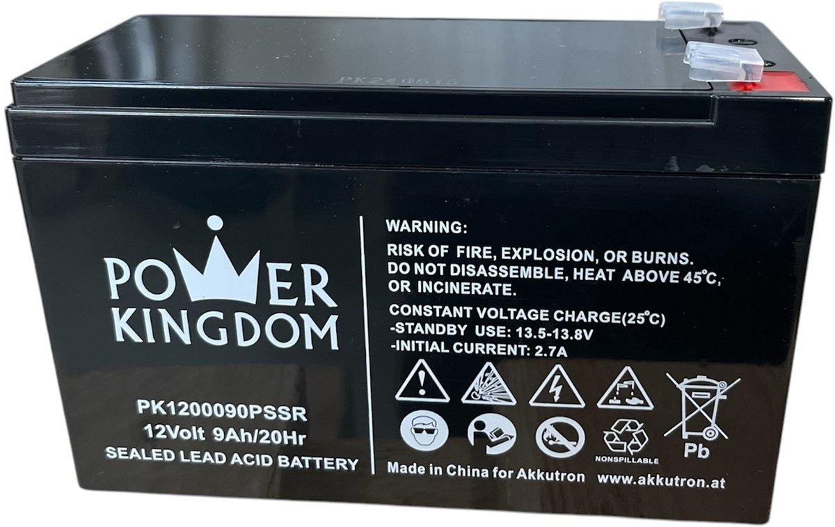 BATTERIE POWER PS 12V 9,0AH SR