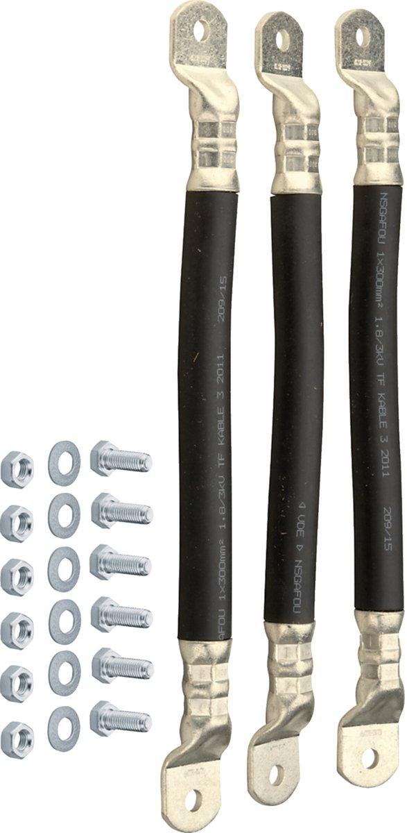 S-Schienenverbinder 185mm universN 3polig,300qmm