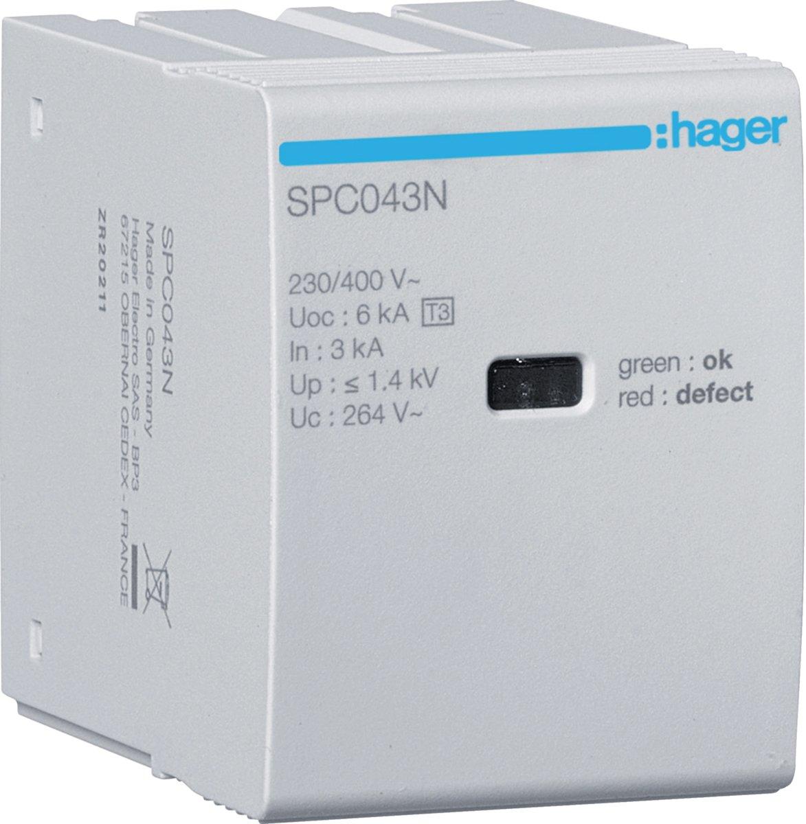 Steckmodul T3 N-PE Uc 264V In 3kA