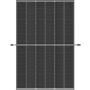 PV-Modul 445 Wp Bifaziales Doppelglas 144 Zellen schwarz eloxierter Rahmen