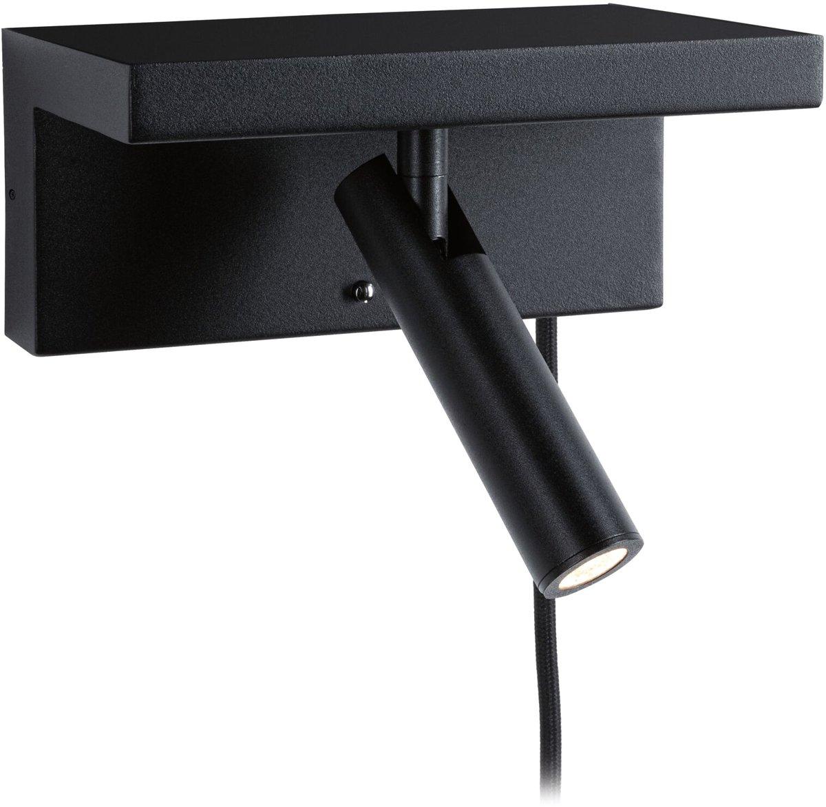 Wandleuchte Jerik LED 2,4W 3stepdim WLC USBC Schwarz