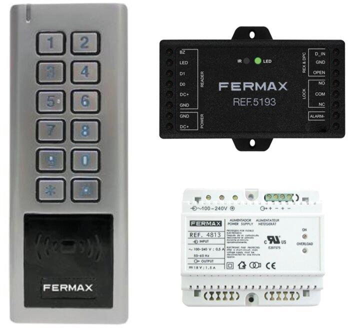 Codetastatur-Set AP Edelstahl SYSTEM Mifare Wifi Controller