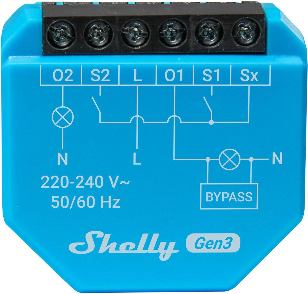 Schaltaktor Shelly 2L Gen3