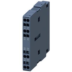 Hilfsschalter 2S DIN EN50005 10mm Bgr. S0-S12 für Motorschütze 2pol.