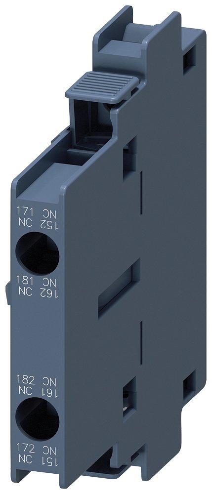 Hilfsschalter 2Ö DIN EN50005 10mm Bgr. S3-S12 für Motorschütze 2pol.