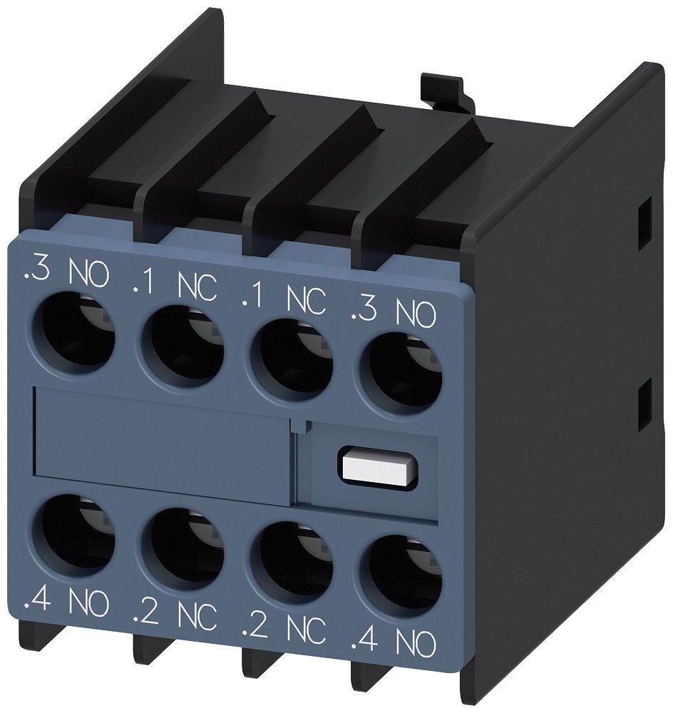 Hilfsschalter frontseitig 2S+2Ö Strombahn 1S 1Ö 1Ö 1S Schraubanschluss