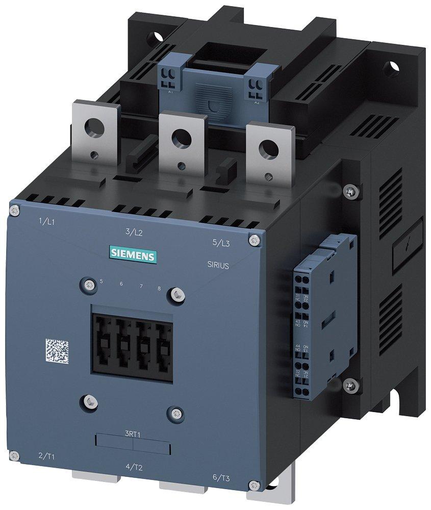 Schütz AC-3e 500A/250kW/400V 3p AC/DC440-480V 2S+2Ö Anschl.schiene/Federzugan.
