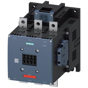 Schütz AC-3e 500A/250kW/400V 3p AC/DC220-240V 2S+2Ö Anschl.schiene/Schr.anschl.