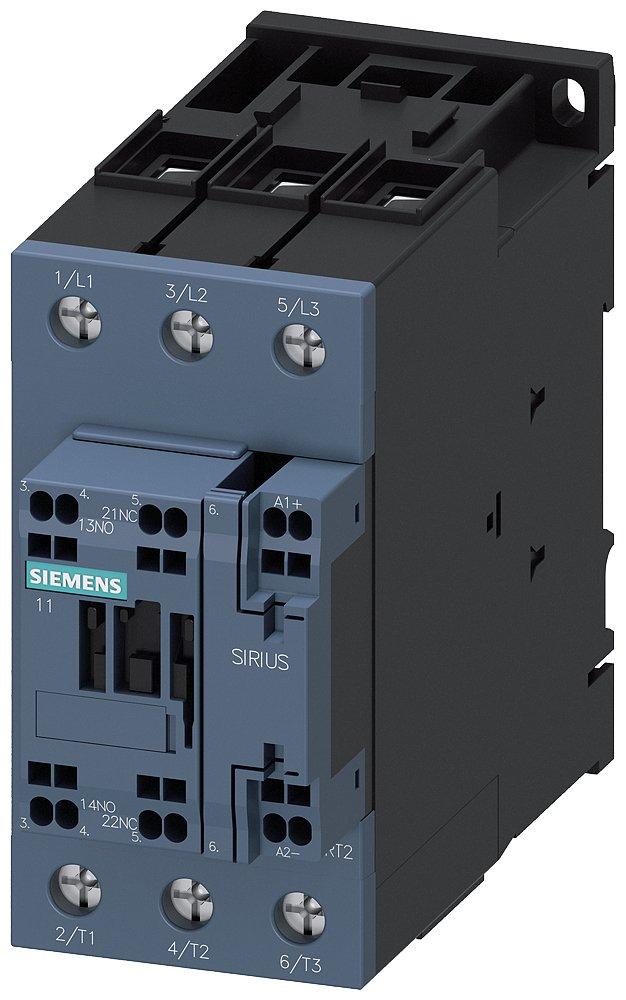 Schütz AC-3e 18,5kW/400V DC 24V 0,7-1,25*Us 1S+1Ö 3-polig