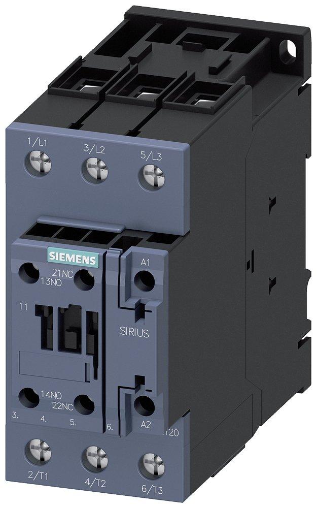 Schütz AC-3e 50 A/22 kW/400V 3-polig AC/DC 20-33V 1S+1Ö Schraubanschluss