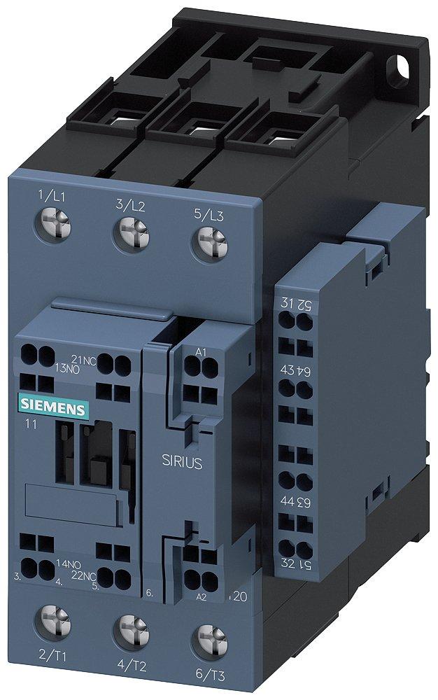 Schütz AC-3e 65A/30kW/400V 3-pol AC110V/50Hz 2S+2Ö Schr.anschl./Federzuganschl.