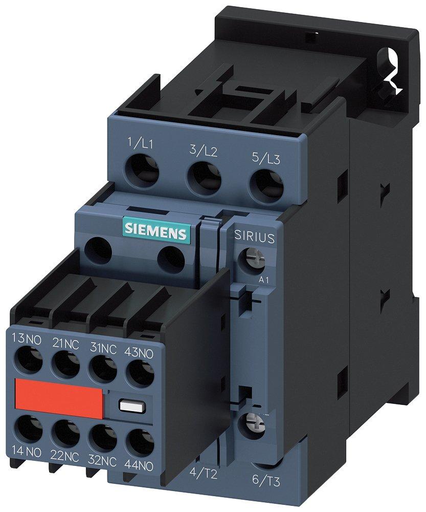Schütz AC-3e 38 A/18,5 kW/400V 3-polig AC 230V,50/60Hz,2S+2Ö,Schraubanschluss