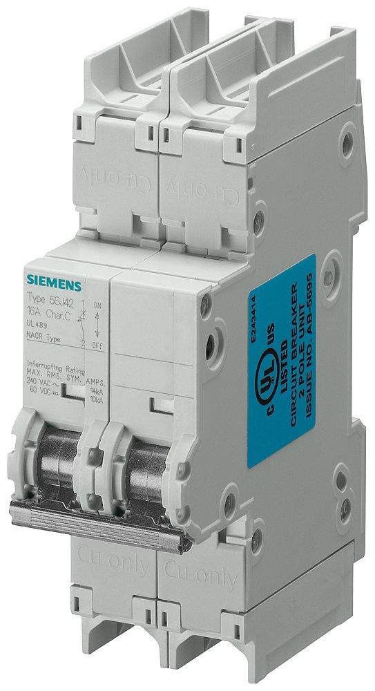 LS-Schalter 240V 14kA 2P D 0,3A T=70mm nach UL 489