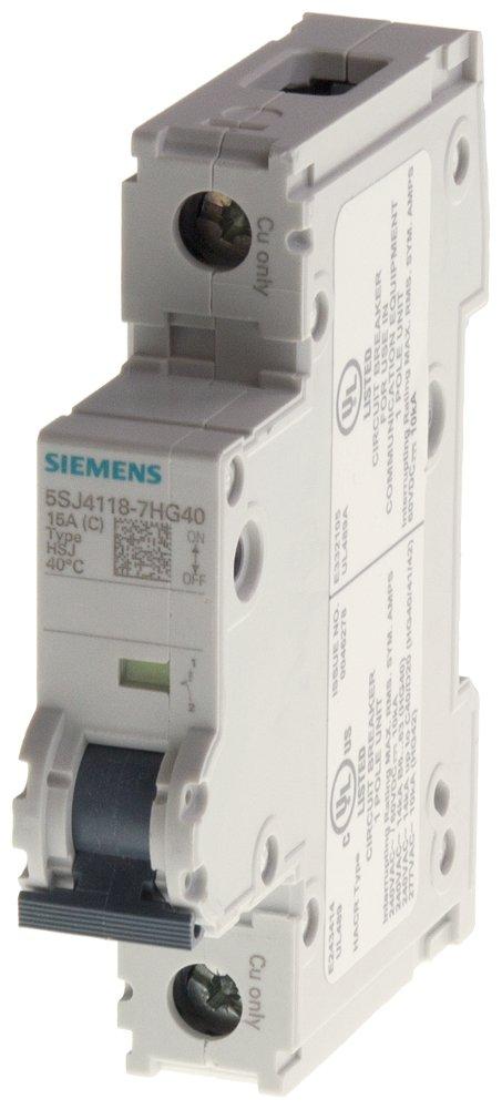 LS-Schalter 240V 14kA 1P D 15A T=70mm nach UL 489