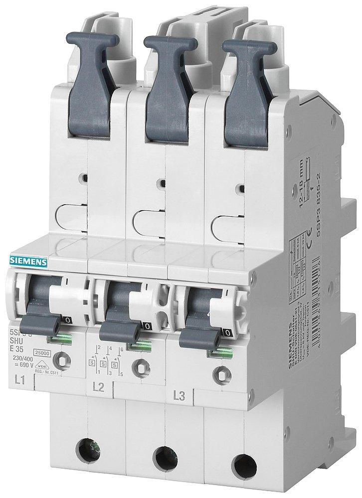 Hauptleitungsschutzschalter (SHU) 3x 1-polig E 35A 230/400V