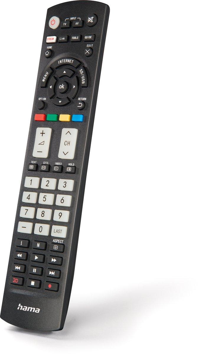 Universal-Fernbedienung für Panasonic TVs IR lernfähig leuchtende Tasten