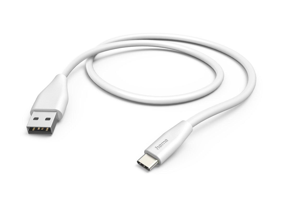 Ladekabel USB-A - USB-C 1,5 m Weiß