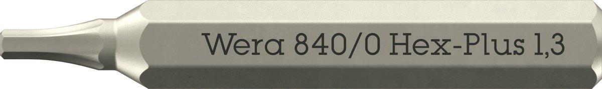 Wera 05058109001 | 840/0 Micro Bits Hex-Plus für ...