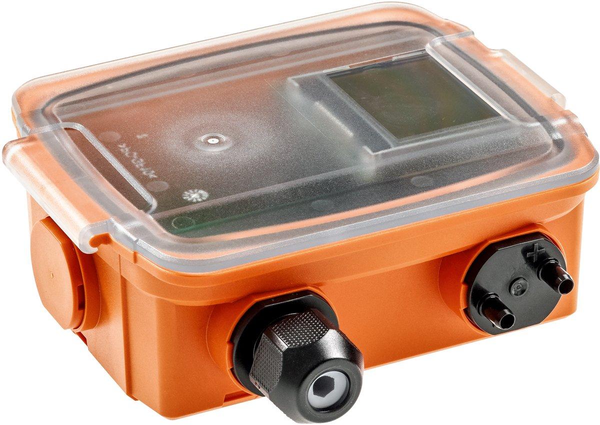 Differenzdrucksensor Luft 24 V 0..7000 Pa einstellbar LCD Auto-Zero