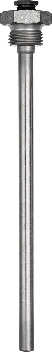 Tauchhülse 100 mm Edelstahl G 1/2 Zoll - SW 27 für Sonden 6 mm