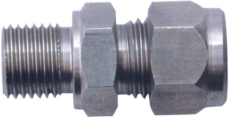 Klemmverschraubung G 1/4 Zoll - (Aussengewinde) f 6mm - mit Schneidring - Stahl