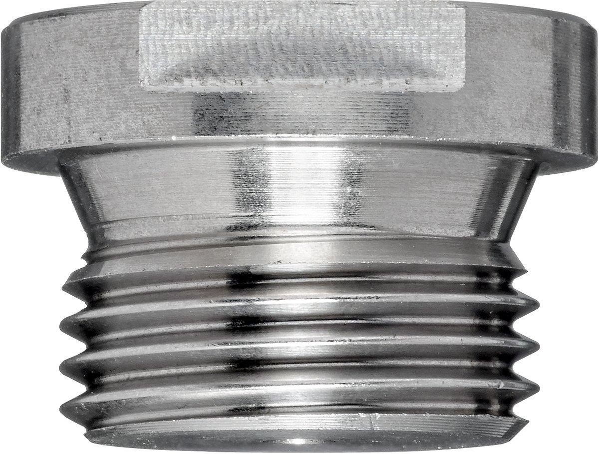 Adapter Aussengewinde G 1/4 Zoll - auf Innengewinde G 1/2 Zoll - Edelstahl