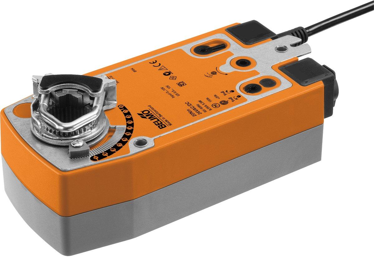 Klappenantrieb AC/DC 24 V - Modbus 20Nm - stetig - 150s param. - IP54 Notstellf.