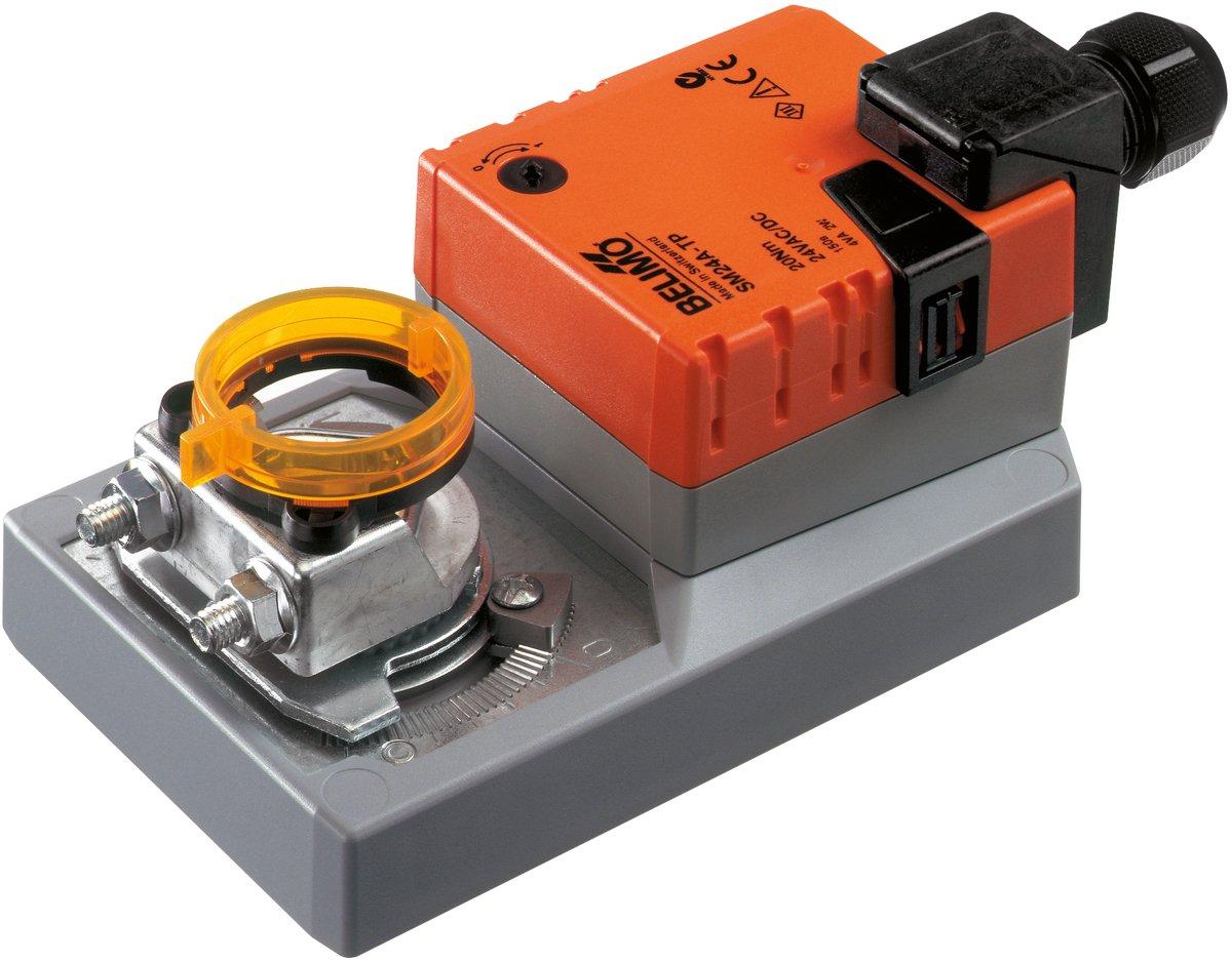 Klappenantrieb AC/DC 24V - HS 20Nm - Auf-Zu o. 3-Pkt. - 150 s - IP54 - Klemme