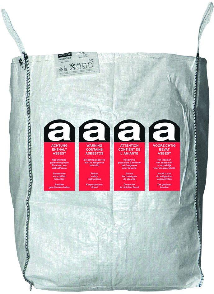 Asbest Big Bag 1000 kg UV  beschichtet TRGS 519