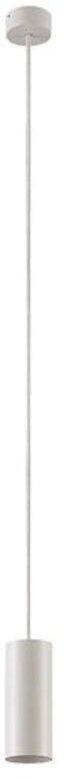 Pendelleuchte zylindrisch 1xGU10 8W 1500mm weiß