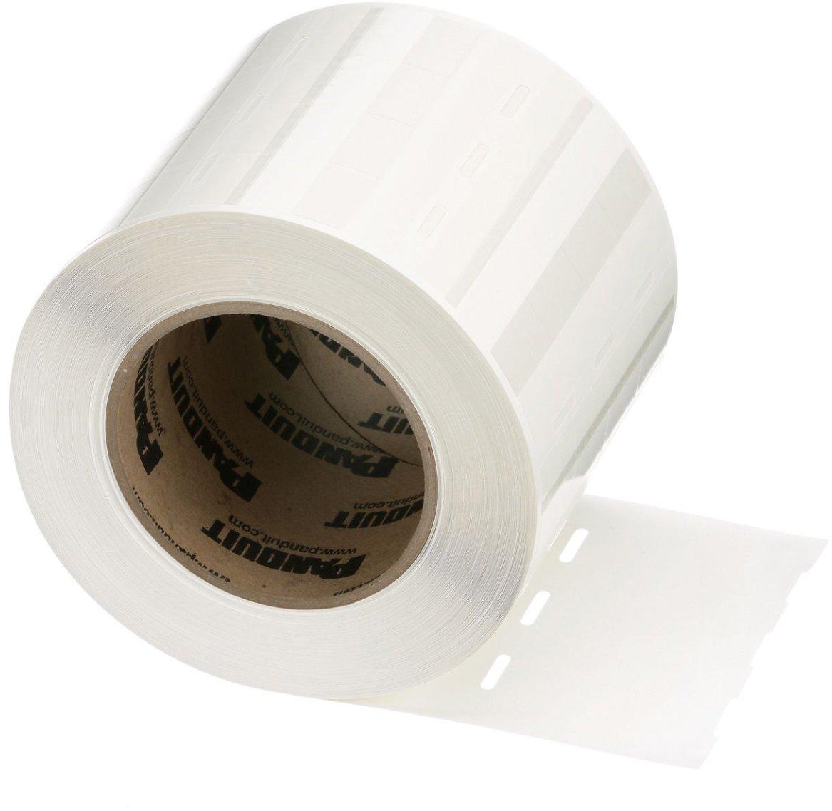 Selbstlaminierendes Turn-Tell-Etikett  B 25,4mm L 38,1mm H 12,7mm weiß