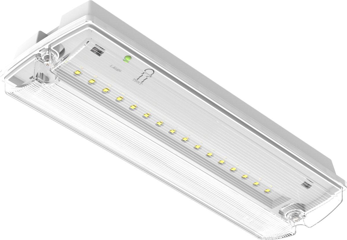 Sicherheitsleuchte EMERGENCY BULKHEAD RECTANGULAR E 1,3W 3H EM/AC AT