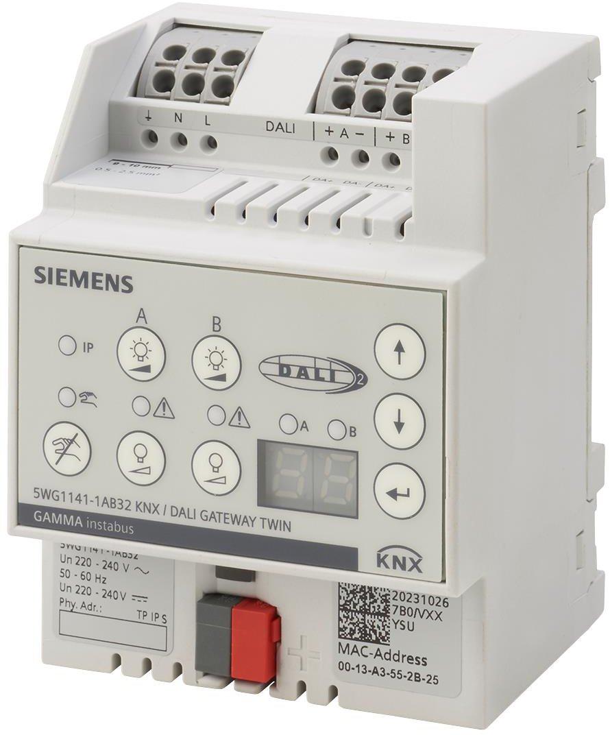 N 141/32 KNX/DALI Gateway Twin 2 Linien