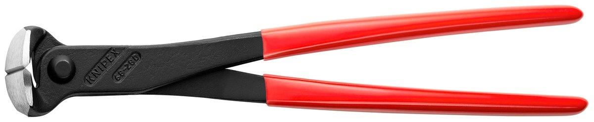 Vornschneider mit Kunststoff überzogen schwarz atramentiert 280 mm