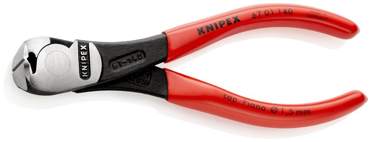 Kraft-Vornschneider mit Kunststoff überzogen schwarz atramentiert 140 mm