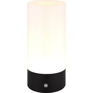 Tischleuchte 1,8W LED RGBW 160lm Lex schwarz +Akku