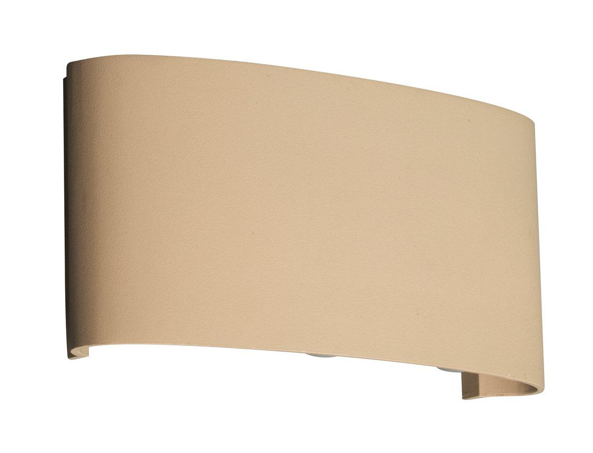 Wandleuchte 6x0,5W LED 3000K 420lm Berlin IP54 Sandfarb