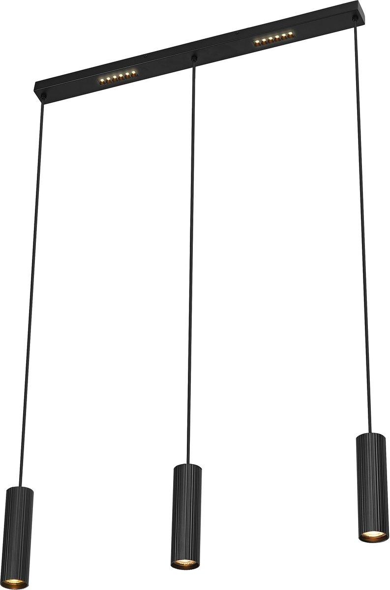 Pendelleuchte 3xGU10 2xLED 7,5W Decor Drums schwarz